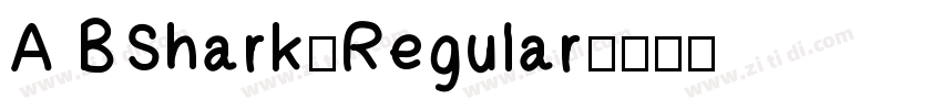 A BShark_Regular字体转换